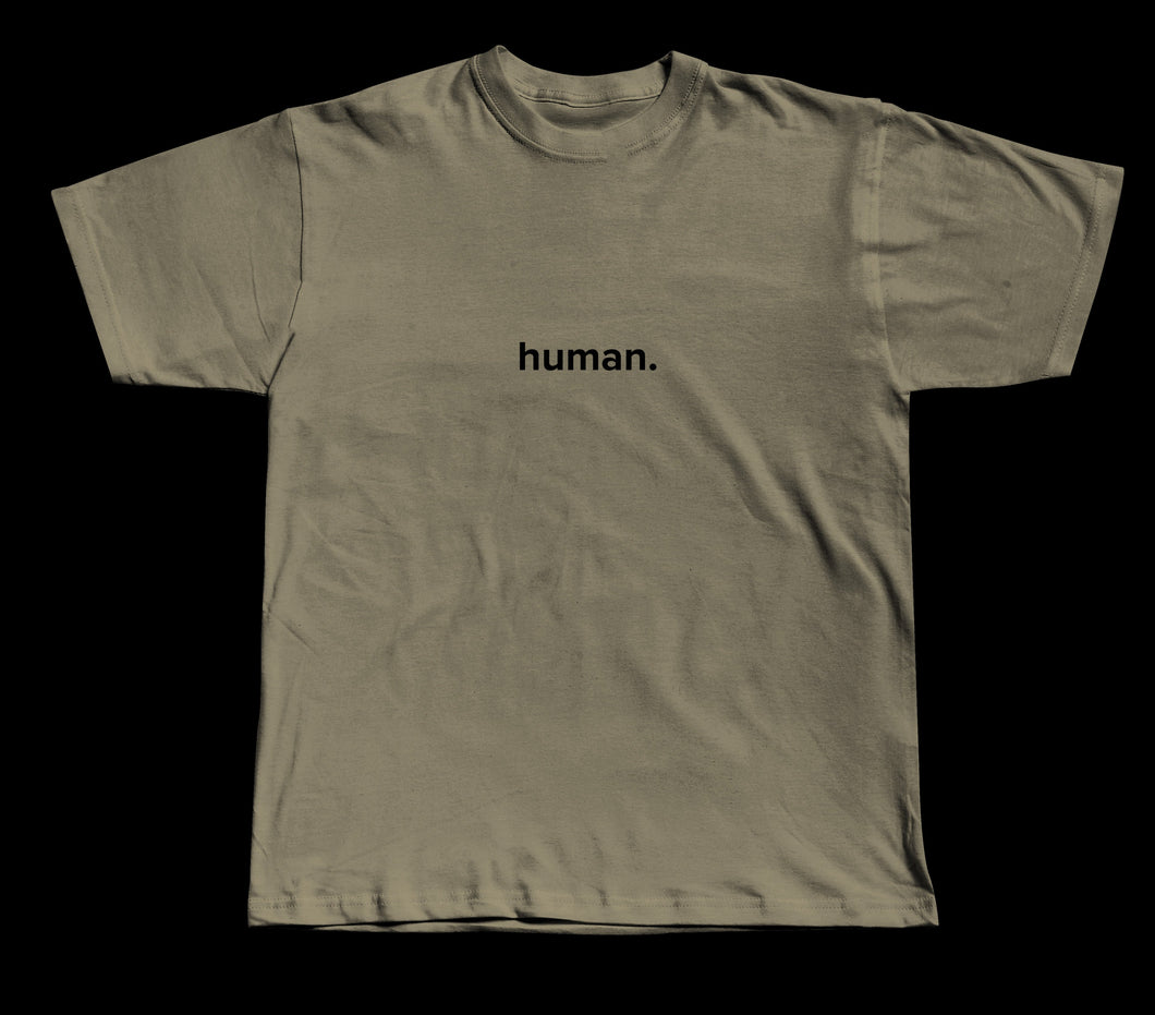 human. t-shirt