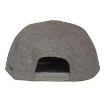 Load image into Gallery viewer, SALAM JAWI Grey Wool Snapback (back)
